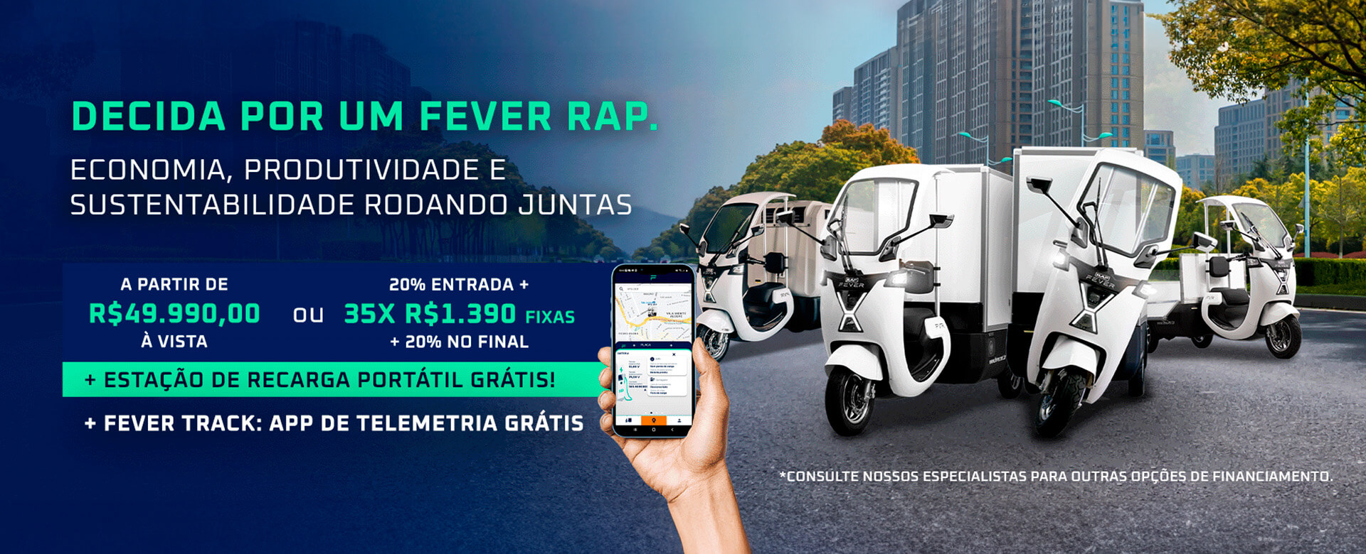 Promoção da Linha Fever Rap